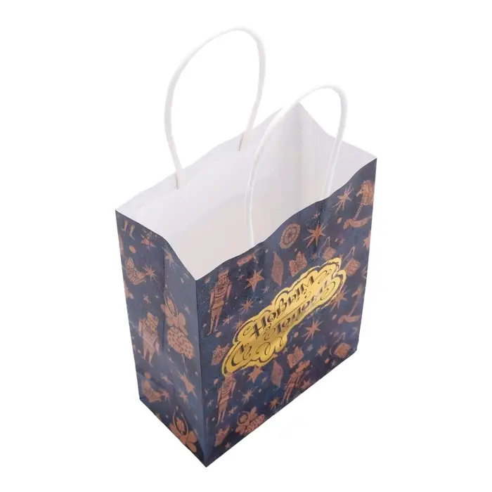 Пакет бумажный подарочный новогодний с тиснением, «С Новым Годом» 16×12×6 см Пакет бумажный подарочный новогодний с тиснением, «С Новым Годом» 16×12×6 см