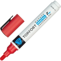 Маркер лаковый Topfort Industrial 6 мм красный