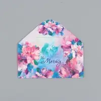 Конверт для денег &laquo;На мечту&raquo;, акварель, 16,5 х 8 см