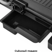 Электрогриль КТ-3603 двусторонний гриль электрический 2000Вт