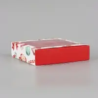 Коробка под 9 конфет &laquo;Новогодний фонарик&raquo;, 13.7&times;13.7&times;3.5 см