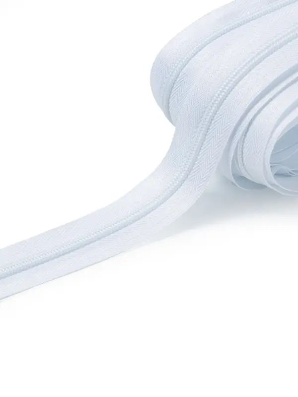 Молния рулонная Молния рулонная "Спираль" Т3, 10 м, цвет белый