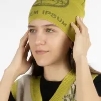Шапка на заказ Сalle Light, полушерсть