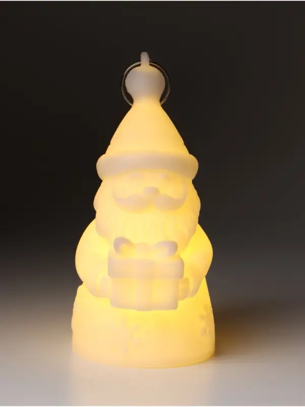 Фигурка светодиодная &laquo;Дед мороз&raquo;, 3хLR1130 в комплекте, 7.1&times;7.1&times;15.4 см