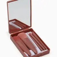 Набор кистей для макияжа PASTEL BLUSH, 5 шт., персиковый