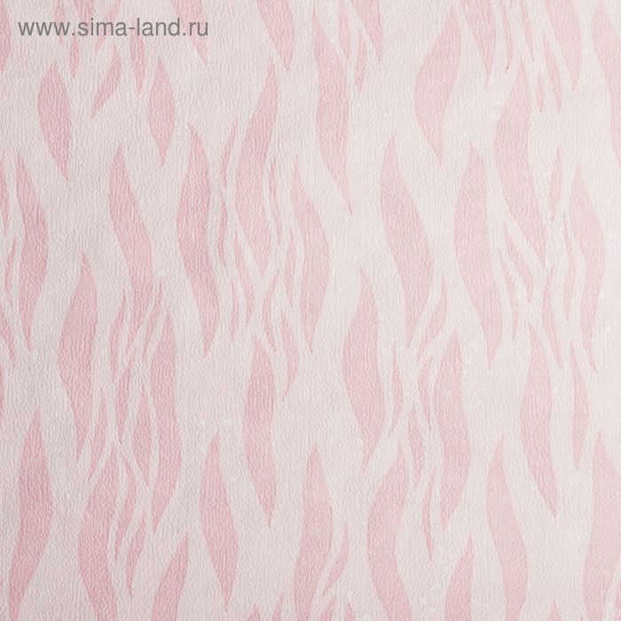 Обои бумажные Обои бумажные "Водоросли" розовые, 0,53 x 10,05 м