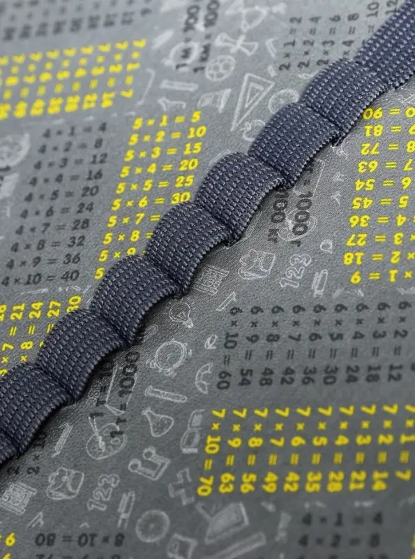 Пенал школьный, 2 секции, 12.5&times;20.5&times;4 см &laquo;Маска&raquo;