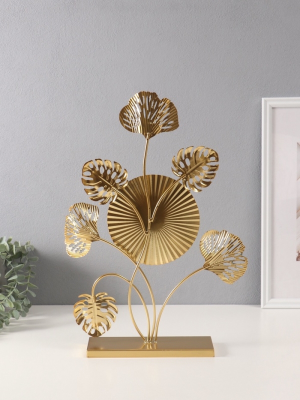 Сувенир металл  Сувенир металл "Тропический букет" 8,2х30,5х45 см