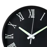 Часы настенные интерьерные &laquo;Классика&raquo;, бесшумные, плавный ход, светящиеся, d=25 см, от батарейки 1&times;АА