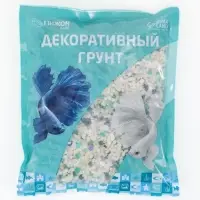 Мраморная крошка &laquo;Пижон Аква&raquo;, фр. 2-5 мм, зимний лес, 800 г