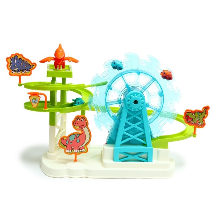 Развивающая игрушка «Горка динозавриков», световые и звуковые эффекты Развивающая игрушка «Горка динозавриков», световые и звуковые эффекты