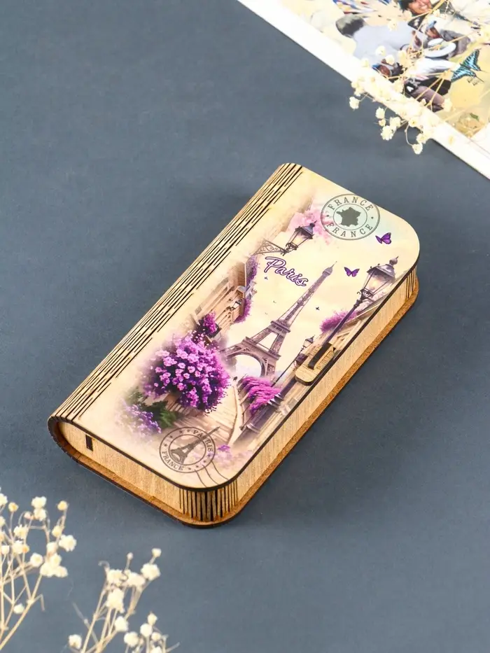 Купюрница "Париж" 17х8,5 см Купюрница "Париж" 17х8,5 см