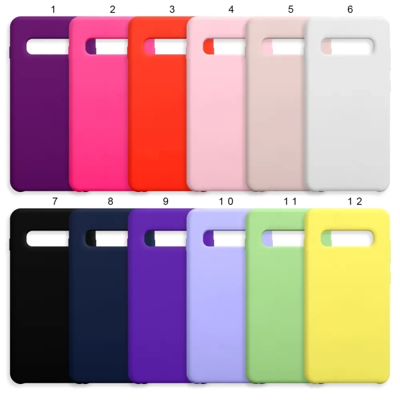 Чехол Samsung S10 Plus SILICONE COVER