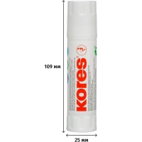 Клей-карандаш 20г KORES paper Stick 17203