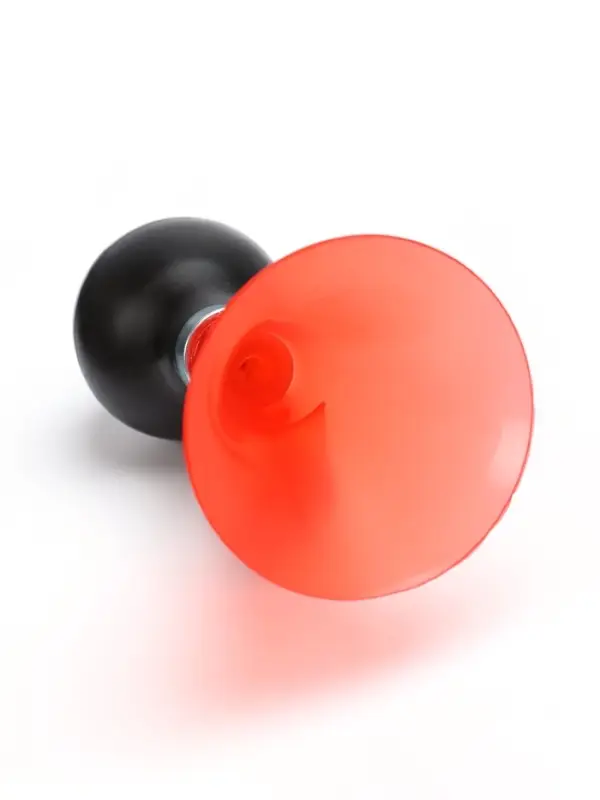 Клаксон, пластиковый, красный