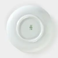 Блюдце Добрушский завод &laquo;Гуси&raquo;, d=15 см, 250 мл, фарфор, белое