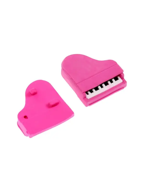 Ластики фигурные, 6 штук, МИКС