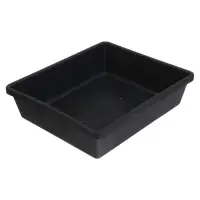 Ящик для рассады, 35&times;30&times;9 см, 6.5 л, пластик, чёрный
