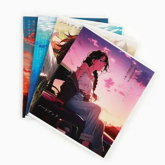 Тетрадь в клетку, 36 л., А5, на скрепке, блок №1 &laquo;Аниме&raquo; МИКС