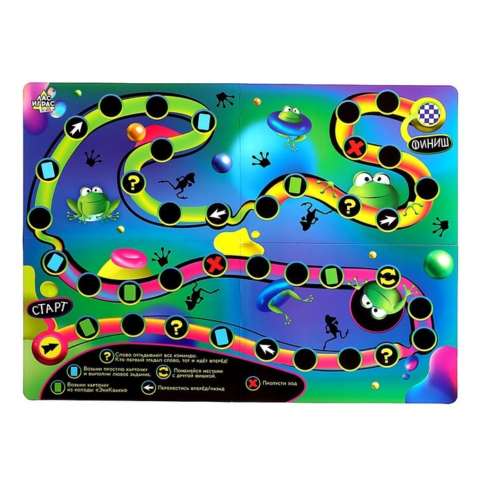 Настольная игра «Экикваки», 2-16 игроков, 10+ Настольная игра «Экикваки», 2-16 игроков, 10+