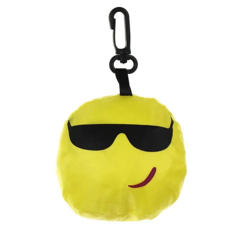 VETTA Сумка складная, смайлик, 39х40 см, ручка 25 см