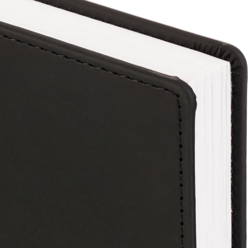 Ежедневник датированный 2026 А5+ VELVET черный 3-123/04