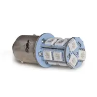 S022B T15/красный/(BAY15d) 13SMD 5050 12V 2 contact, коробка 2 шт.