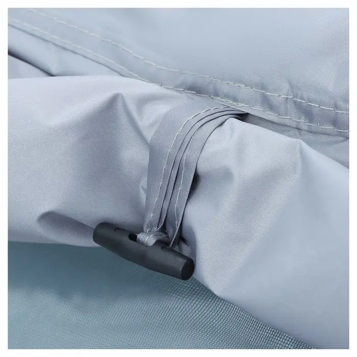 Палатка туристическая 3-местная maclay FAMILY TUNNEL 3, 380×210×170 см, кемпинговая, двухслойная, с тамбуром, голубая