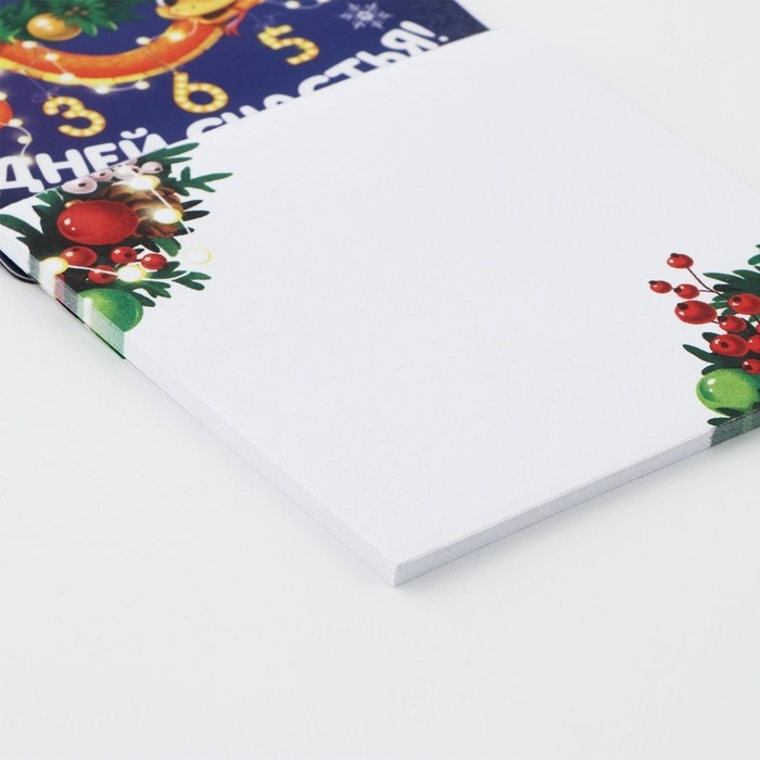 Магнит новогодний с блоком для записей «Новый год: Впереди 365 дней счастья«Новый год: , 8 х 14 см Магнит новогодний с блоком для записей «Новый год: Впереди 365 дней счастья«Новый год: , 8 х 14 см