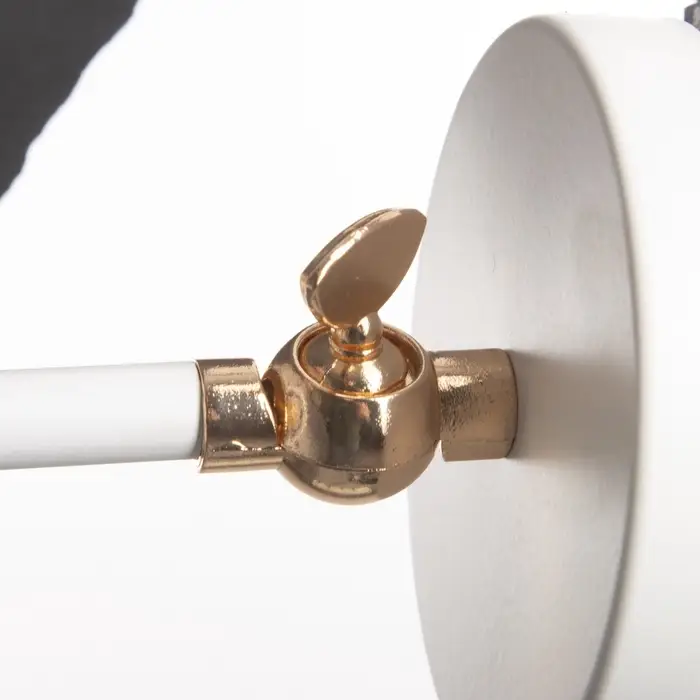 Бра &laquo;Селена&raquo; Е27 40 Вт бело-золотой 14&times;14&times;11 см