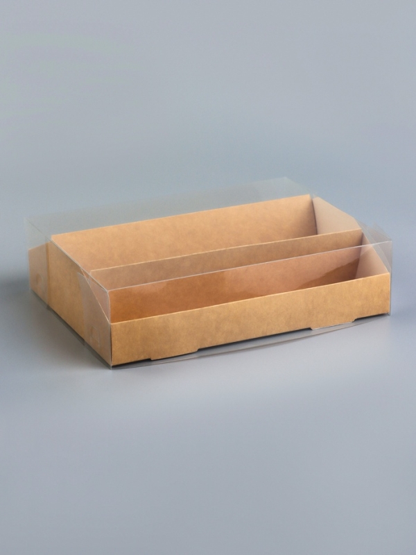 Кондитерская коробка складная под 3 эклеров, белая,16×13.5×7 см Кондитерская коробка складная под 3 эклеров, белая,16×13.5×7 см
