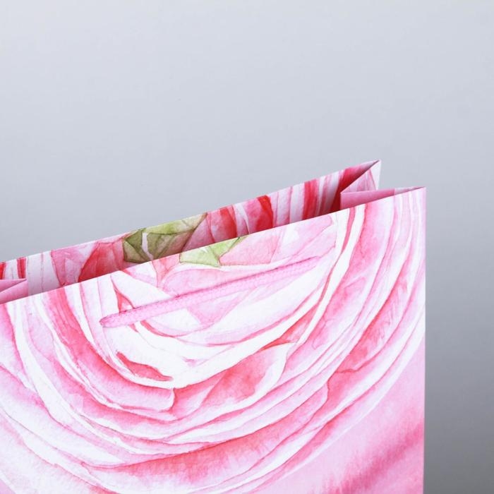 Пакет подарочный ламинированный вертикальный, упаковка, «Хорошего настроения», M 25.5 х 30 х 9 см