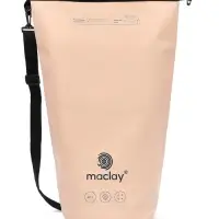 Гермомешок туристический maclay, 40 л, 500D, с лямкой, бежевый