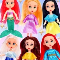 Куклы Happy Valley &laquo;Маленькие принцессы&raquo;, набор 6 шт., 13 см