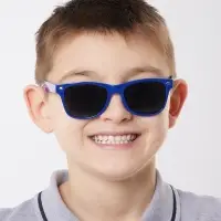 Очки солнцезащитные детские OneSun, uv 400, пружина,12.7&times;2.6&times;4 см, линза 4&times;5.4 см