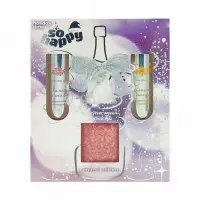 Подарочный набор косметический "So Happy holiday time" игристая клюква, 400 г Подарочный набор косметический "So Happy holiday time" игристая клюква, 400 г