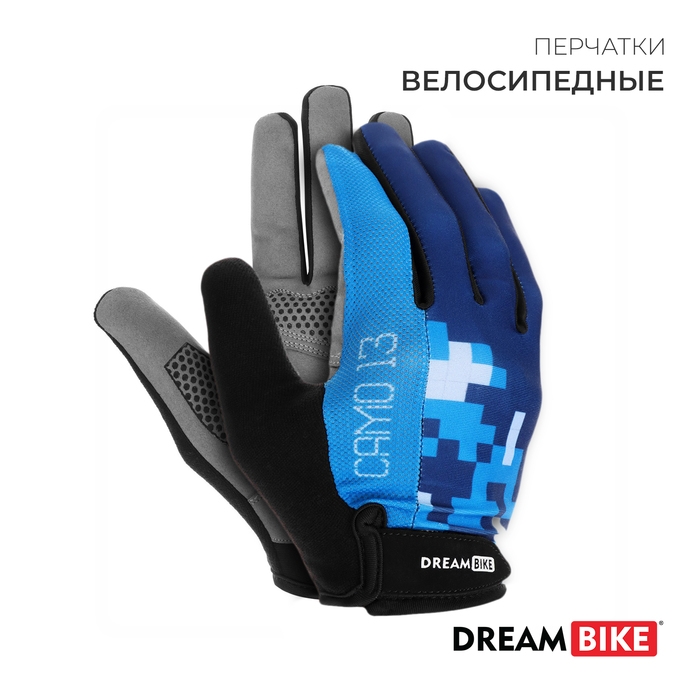 Перчатки велосипедные Dream Bike, мужские, р. XL Перчатки велосипедные Dream Bike, мужские, р. XL