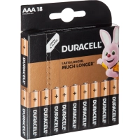 Батарейка DURACELL BASIC ААA/LR03-18BL