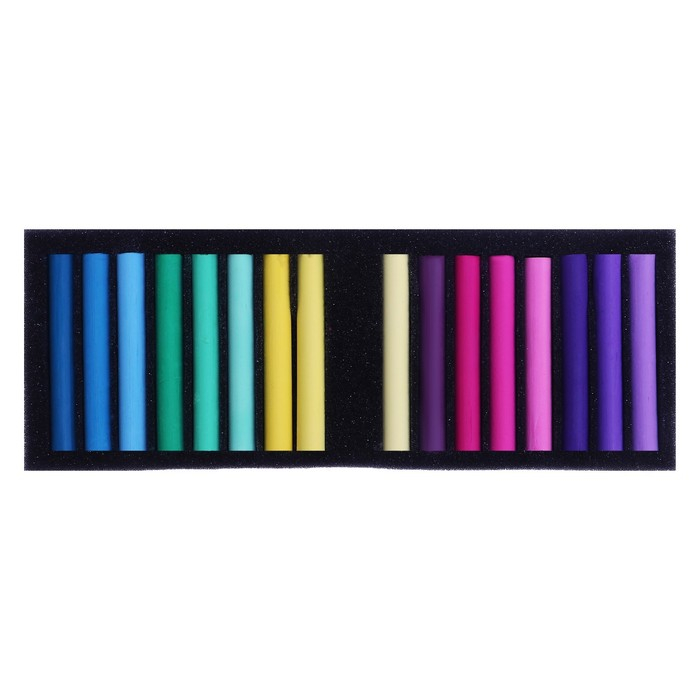 Пастель сухая, набор 16 цветов, Soft, Пастель сухая, набор 16 цветов, Soft, "Аква-Колор", № 5 (художественная)