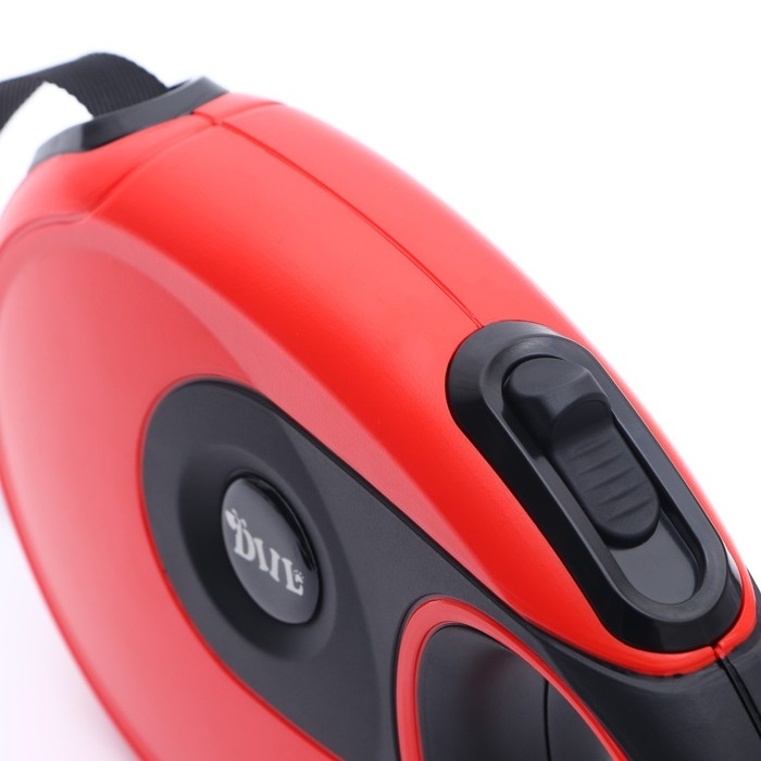 Рулетка DIIL, 8 м, до 50 кг, лента, прорезиненная ручка, красная с чёрным Рулетка DIIL, 8 м, до 50 кг, лента, прорезиненная ручка, красная с чёрным