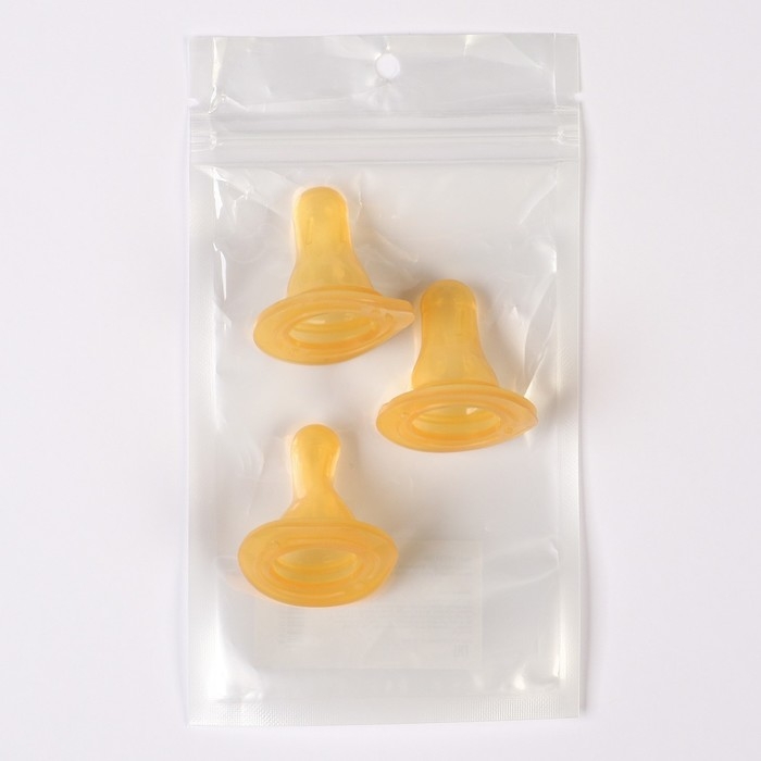 Соска на  бутылочку, от 3 мес., Молочная,  классическое горло,  средий поток, 2+1 шт. Соска на  бутылочку, от 3 мес., Молочная,  классическое горло,  средий поток, 2+1 шт.