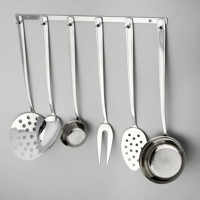 Набор кухонный «Торжество», d=35 см, h=30 см толщина 2,5 мм, коробке, 6 предметов Набор кухонный «Торжество», d=35 см, h=30 см толщина 2,5 мм, коробке, 6 предметов