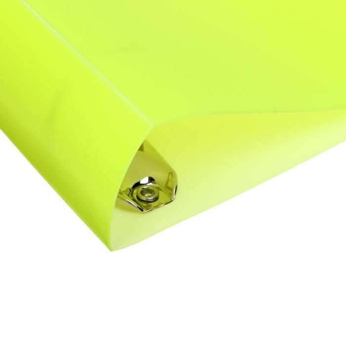 Папка на 4 кольцах А4, Calligrata, 40 мм, 500 мкм, жёлтая Папка на 4 кольцах А4, Calligrata, 40 мм, 500 мкм, жёлтая