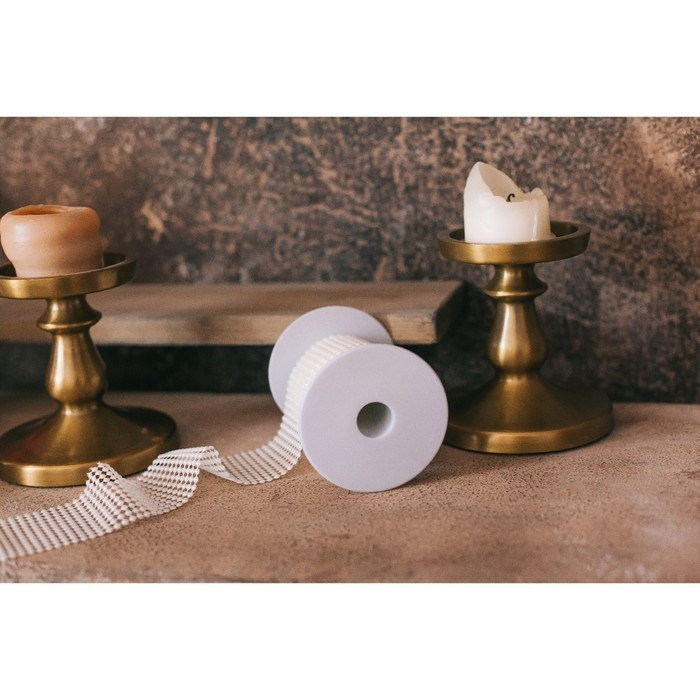 Бобина 9,2 × 11 см, d = 2,2 см, цвет белый Бобина 9,2 × 11 см, d = 2,2 см, цвет белый