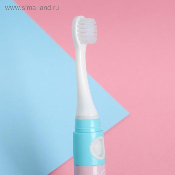 Зубная щётка детская электрическая «Доброе утро», LP-002, 19,2 х 5,5 см. Зубная щётка детская электрическая «Доброе утро», LP-002, 19,2 х 5,5 см.