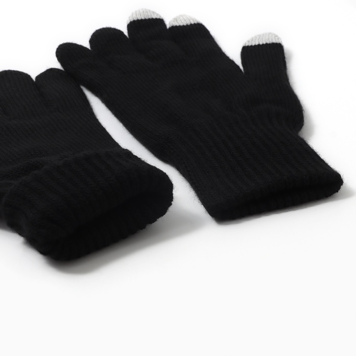 Мужские перчатки в подарочной коробке Мужские перчатки в подарочной коробке"С нг, бро" р.22