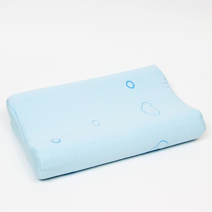 Подушка ортопедическая НТ-ПС-01, для детей, 40x25 см, валики 7/8 см Подушка ортопедическая НТ-ПС-01, для детей, 40x25 см, валики 7/8 см