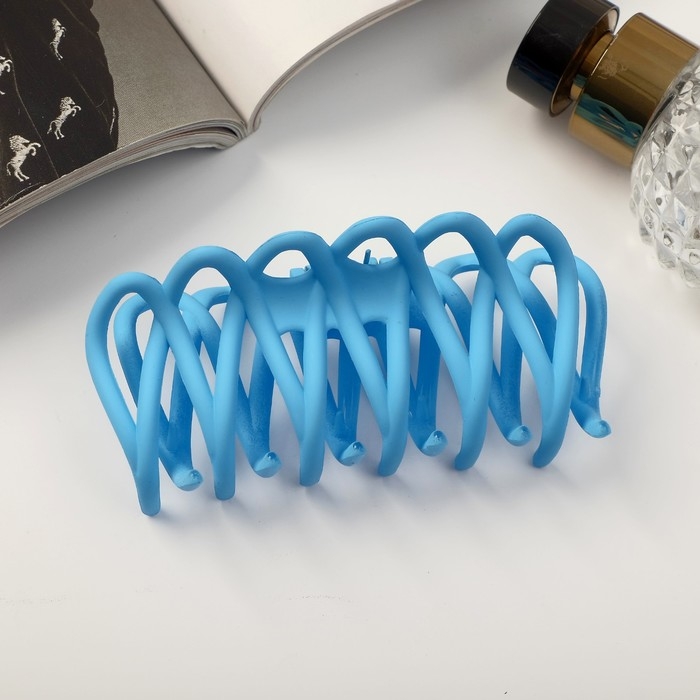 Краб для волос Краб для волос "Классика" сетка люкс, 9,5 см, микс