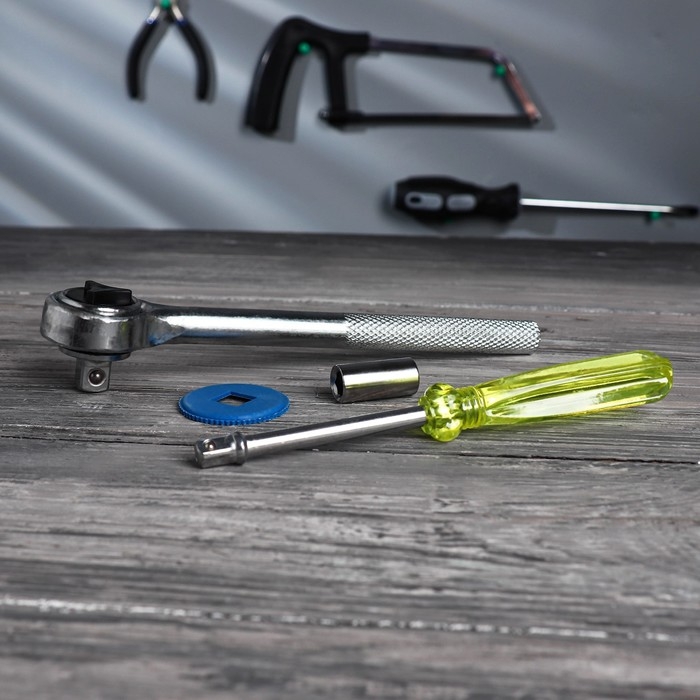 Набор инструментов в кейсе «Самый лучший», автомобильный, 60 предметов Набор инструментов в кейсе «Самый лучший», автомобильный, 60 предметов