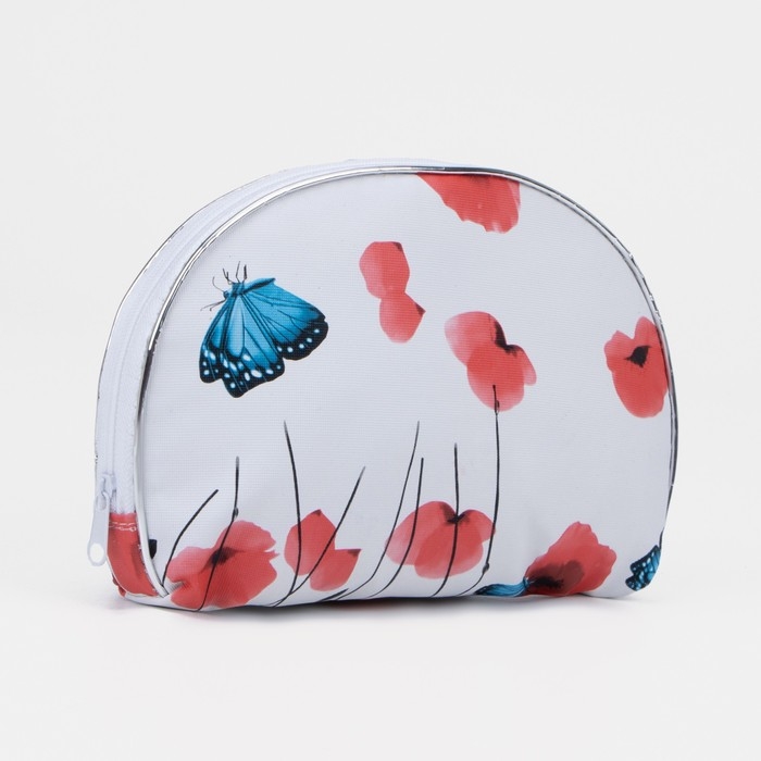 Набор косметичек 5 в 1 на молнии, цвет белый Набор косметичек 5 в 1 на молнии, цвет белый